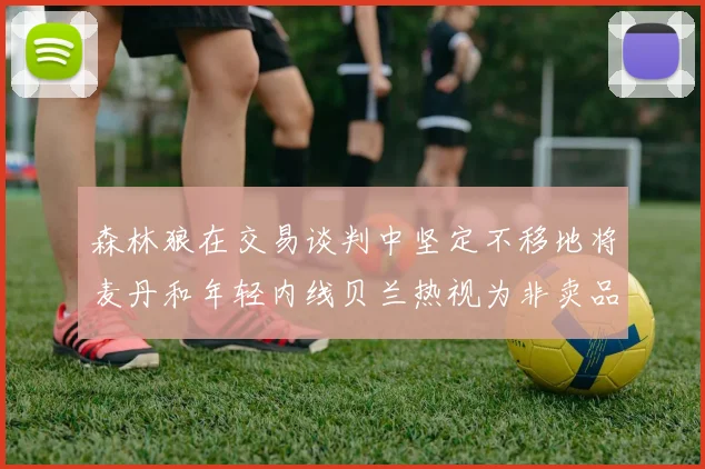 森林狼在交易谈判中坚定不移地将麦丹和年轻内线贝兰热视为非卖品